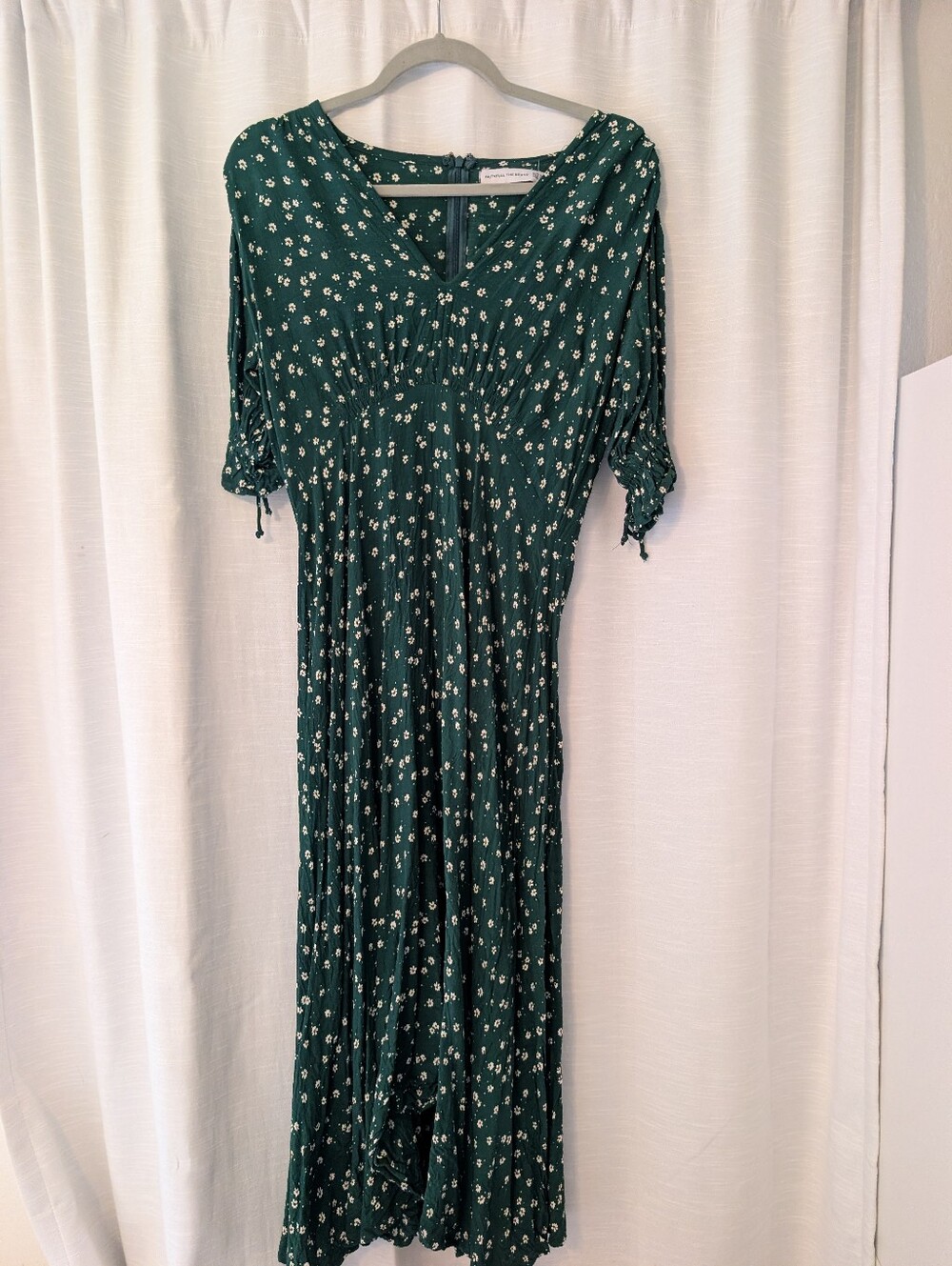 Faithful The Brand Green Floral Dress